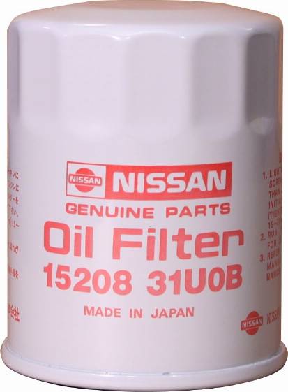 NISSAN 15208-31U0B - Lubricating system: 01 pcs. onlydrive.pro