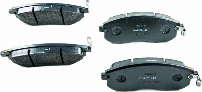 NISSAN D10601KA1A - Brake Pad Set, disc brake onlydrive.pro