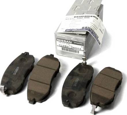 NISSAN D1060JN00A - Brake Pad Set, disc brake onlydrive.pro