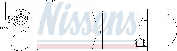 Nissens 95517 - Džiovintuvas, oro kondicionierius onlydrive.pro