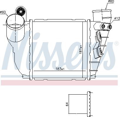 Nissens 96488 - Intercooler, charger onlydrive.pro