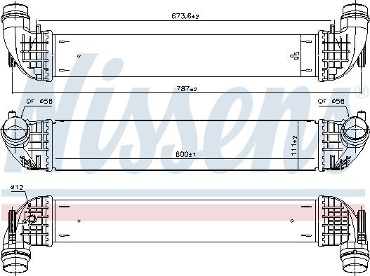 Nissens 96140 - Intercooler, charger onlydrive.pro