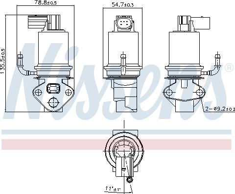 Nissens 98201 - ERG vožtuvas onlydrive.pro