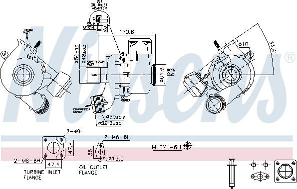 Nissens 93491 - Charger, charging system onlydrive.pro