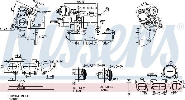 Nissens 93446 - Kompressor,ülelaadimine onlydrive.pro