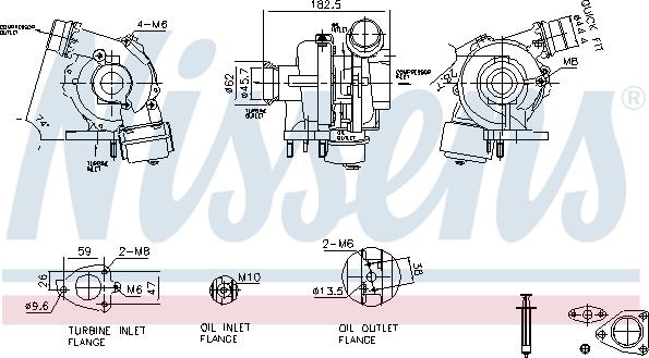 Nissens 93450 - Kompressor,ülelaadimine onlydrive.pro