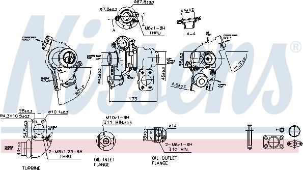 Nissens 93061 - Kompresorius, įkrovimo sistema onlydrive.pro