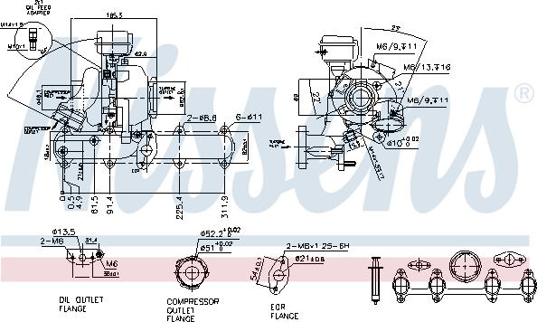 Nissens 93068 - Kompresors, Turbopūte onlydrive.pro