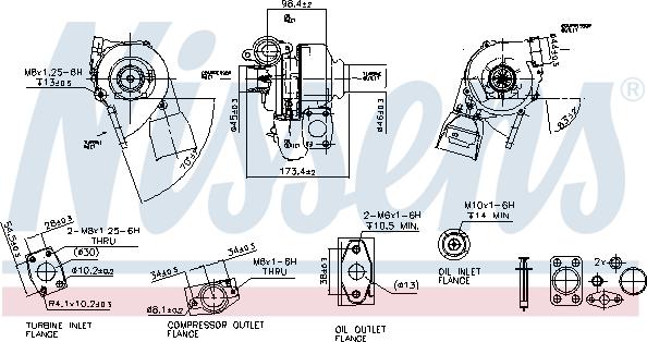 Nissens 93037 - Kompressor,ülelaadimine onlydrive.pro