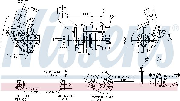 Nissens 93020 - Kompresors, Turbopūte onlydrive.pro