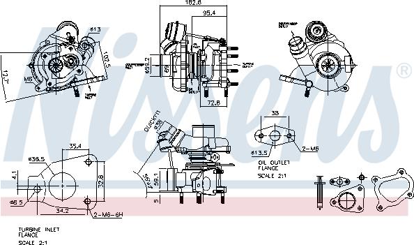 Nissens 93139 - Kompressor,ülelaadimine onlydrive.pro