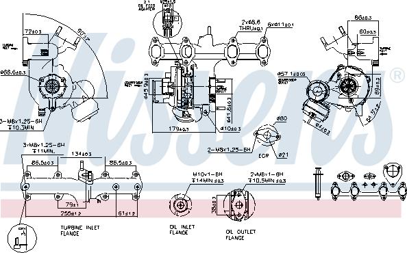 Nissens 93179 - Kompresors, Turbopūte onlydrive.pro