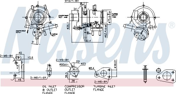 Nissens 93234 - Kompressor,ülelaadimine onlydrive.pro