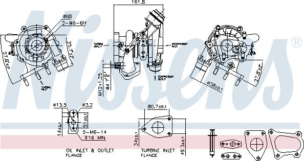 Nissens 93233 - Kompressor,ülelaadimine onlydrive.pro