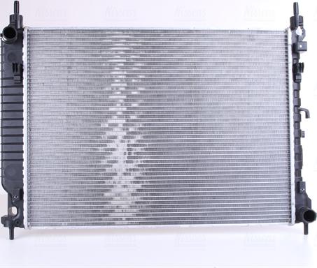 Nissens 606255 - Radiator, engine cooling onlydrive.pro