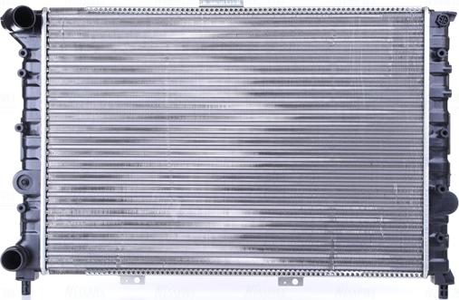 Nissens 60038 - Radiator, engine cooling onlydrive.pro