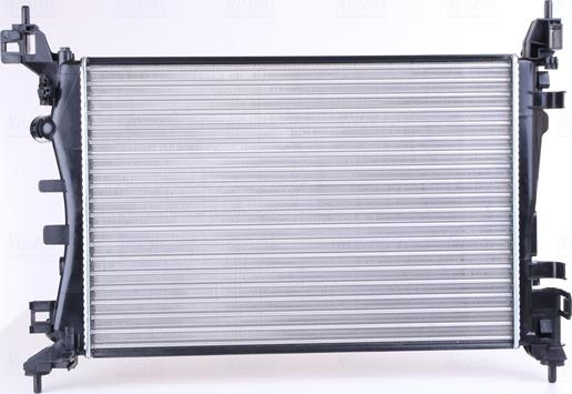 Nissens 61918 - Radiator, engine cooling onlydrive.pro