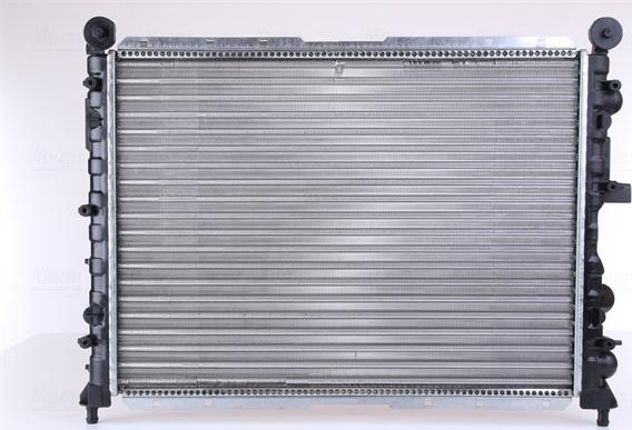 Nissens 61842 - Radiator, engine cooling onlydrive.pro