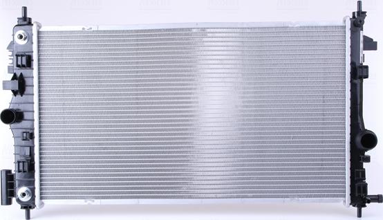 Nissens 630717 - Radiator, engine cooling onlydrive.pro