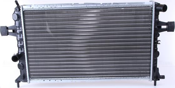 Nissens 63249A - Radiator, engine cooling onlydrive.pro