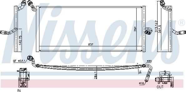 Nissens 627047 - EGR-jahuti, turbo vahejahuti onlydrive.pro