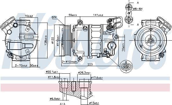 Nissens 89420 - Kompressor,kliimaseade onlydrive.pro