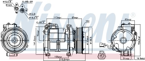 Nissens 89084 - Kompressor,kliimaseade onlydrive.pro