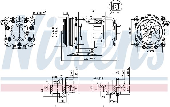 Nissens 89032 - Компрессор кондиционера onlydrive.pro