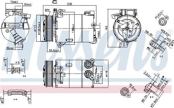 Nissens 890213 - Компрессор кондиционера onlydrive.pro