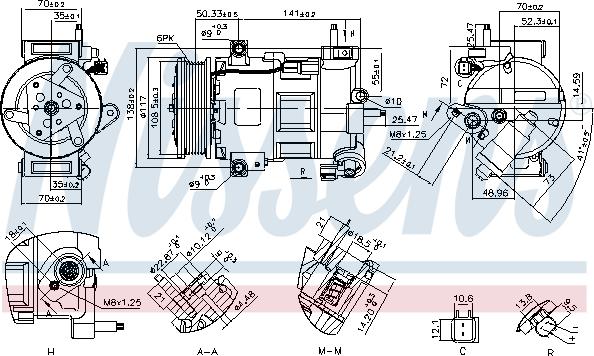 Nissens 890758 - Kompressor,kliimaseade onlydrive.pro