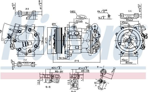 Nissens 89362 - Kompresors, Gaisa kond. sistēma onlydrive.pro