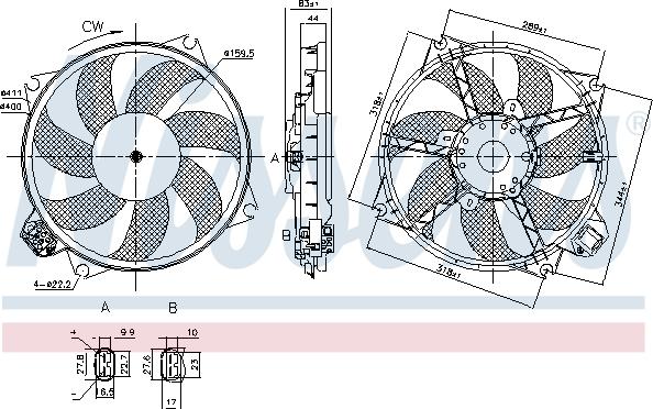 Nissens 85989 - Ventilaator,mootorijahutus onlydrive.pro