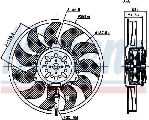 Nissens 85692 - Ventilaator,mootorijahutus onlydrive.pro