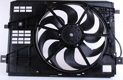 Nissens 850007 - Fan, radiator onlydrive.pro