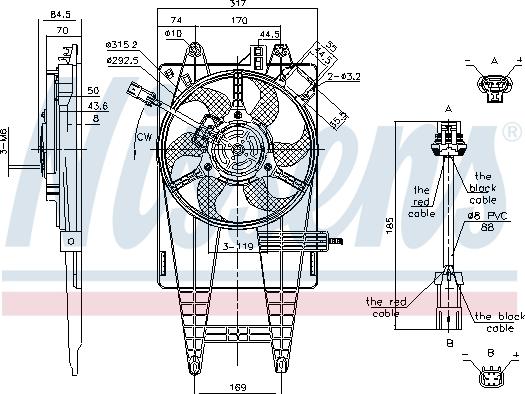 Nissens 85162 - Fan, radiator onlydrive.pro