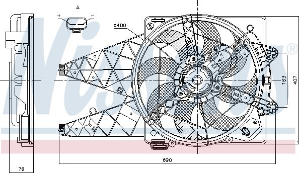 Nissens 85881 - Fan, radiator onlydrive.pro