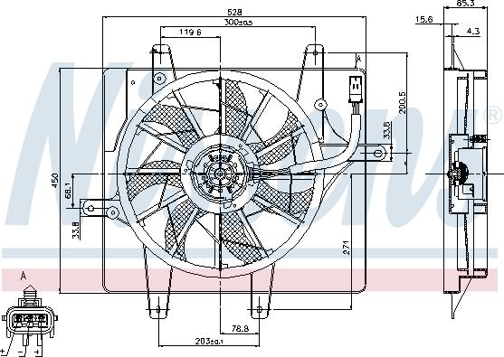 Nissens 85289 - Fan, radiator onlydrive.pro