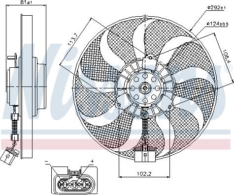 Nissens 85715 - Ventilaator,mootorijahutus onlydrive.pro