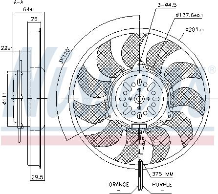 Nissens 85731 - Fan, radiator onlydrive.pro