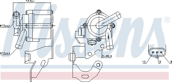 Nissens 831064 - Vandens siurblys onlydrive.pro