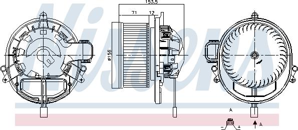 Nissens 87431 - Salona ventilators onlydrive.pro