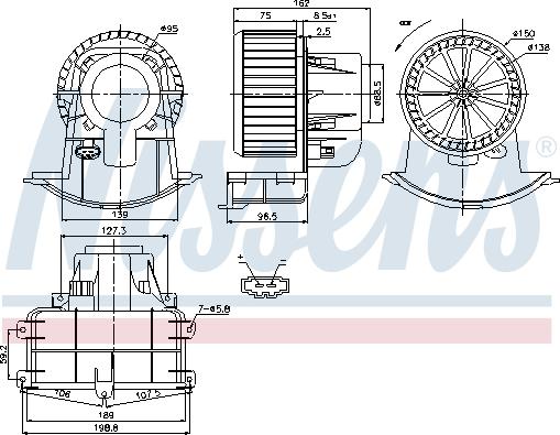 Nissens 87033 - Salongipuhur onlydrive.pro