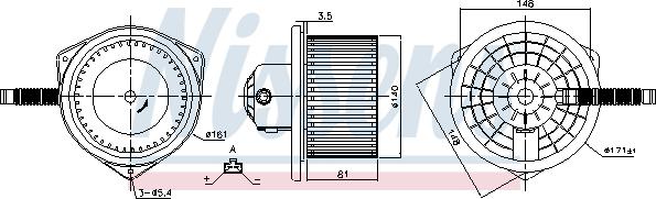 Nissens 87142 - Salona ventilators onlydrive.pro