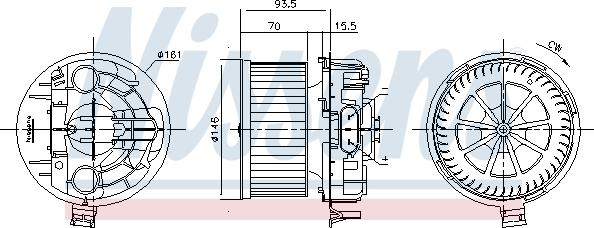 Nissens 87383 - Salongipuhur onlydrive.pro