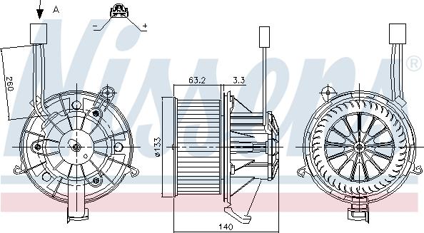 Nissens 87264 - Salongipuhur onlydrive.pro