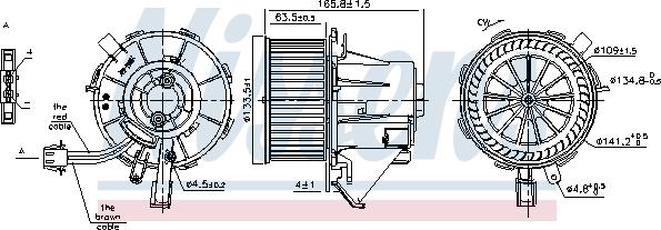 Nissens 87215 - Salona ventilators onlydrive.pro