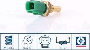 Nissens 207056 - Sensor, coolant temperature onlydrive.pro