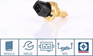 Nissens 207088 - Sensor, coolant temperature onlydrive.pro