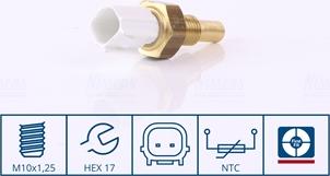 Nissens 207071 - Sensor, coolant temperature onlydrive.pro