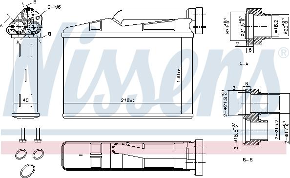 Nissens 70530 - Siltummainis, Salona apsilde onlydrive.pro